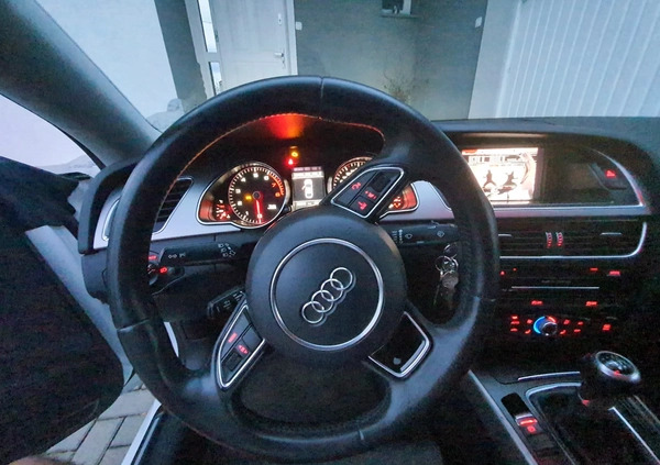 Audi A5 cena 56900 przebieg: 223800, rok produkcji 2012 z Lędziny małe 326